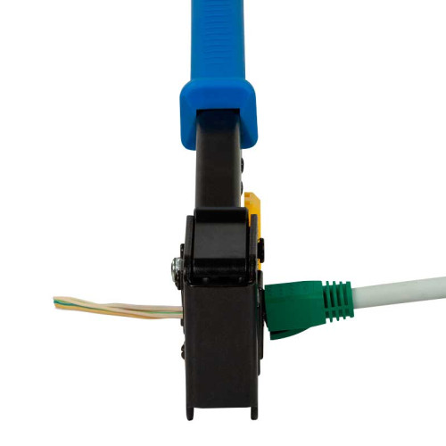Logilink WZ0037 - Crimpadora para conectores RJ11/12/45, ''Pass Through'' con cortador