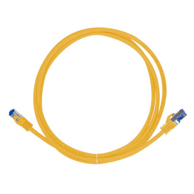 Logilink C6A117S - 20m Latiguillo UtraFlex RJ45 Cat.6A S/FTP COBRE Amarillo, Certificado