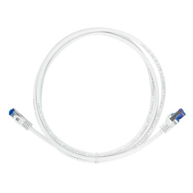 Logilink C6A061S - 3m Latiguillo UtraFlex RJ45 Cat.6A S/FTP COBRE Blanco, Certificado