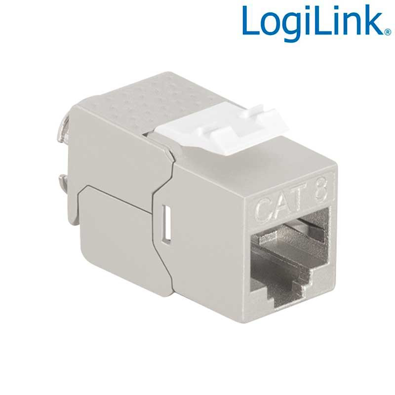 Logilink NK4067 - Conector Hembra RJ45 STP Cat.8.1 Keystone , Sin Herramientas