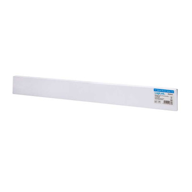 Logilink PN101B - Panel ciego sólido de 19 " 1U, negro
