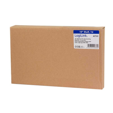Logilink ACT101 - Bandeja colgante para Armarios 10" | Marlex Conexion