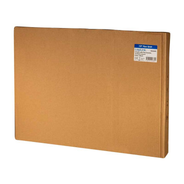 Logilink FAU04FB - Unidad de ventilador para armarios de 19'' , 4 ventiladores, negro