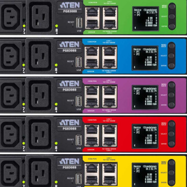 Aten PG5308G - PDU eco 1U de 8 Tomas 6  C13 y 2 C19, 32A