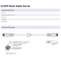 Logilink CP1052U - Cable de red Cat. 5e U/UTP CCA Gris de 2m 