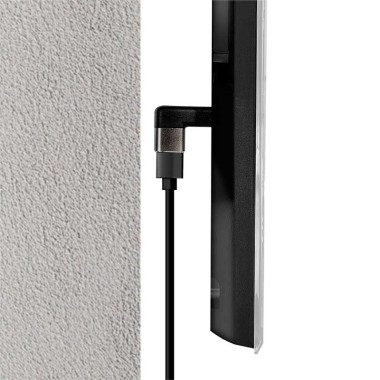 Logilink AH0007A - Adaptador HDMI 2.1 8K/60Hz tipo A (19p) Macho-Hembra en Ángulo de 270º