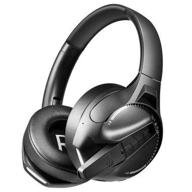 Logilink BT0070 - Auriculares Bluetooth 6.0 Cancelación Activa del Ruido (ANC)