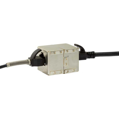 Logilink NP0054 Acoplador Cat.6 RJ45 STP H-H 8/8 1:1 | Marlex Conexion