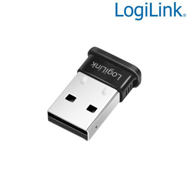 Logilink BT0066 - Adaptador Bluetooth 5.3, USB-A, alcance de hasta 20 m, con LED