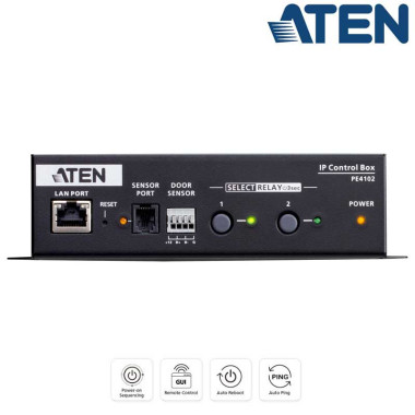 Aten PE4102G - PDU 1U de 2 Tomas C13 , 10A