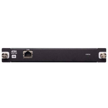 Aten VW754 - Tarjeta de entrada decodificadora de transmisión IP 4K H.265 de 4 canales