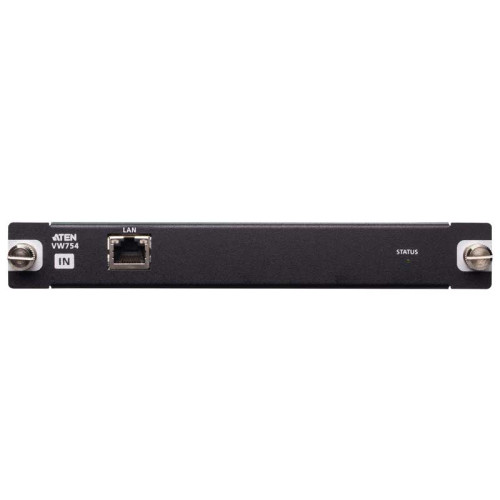 Aten VW754 - Tarjeta de entrada decodificadora de transmisión IP 4K H.265 de 4 canales