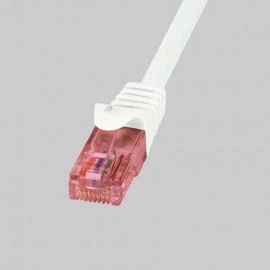 Logilink CQ2011U - Cable de red Cat. 6 U/UTP Cobre LSHZ Blanco de 0.25m