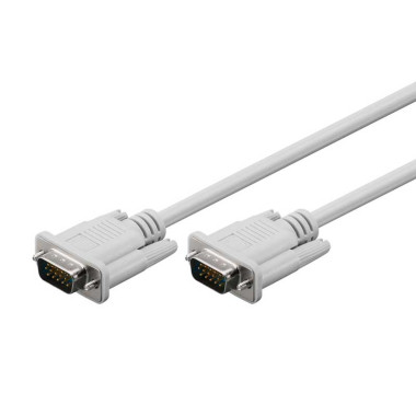 1,8m Cable SVGA Macho-Macho Standard Beige