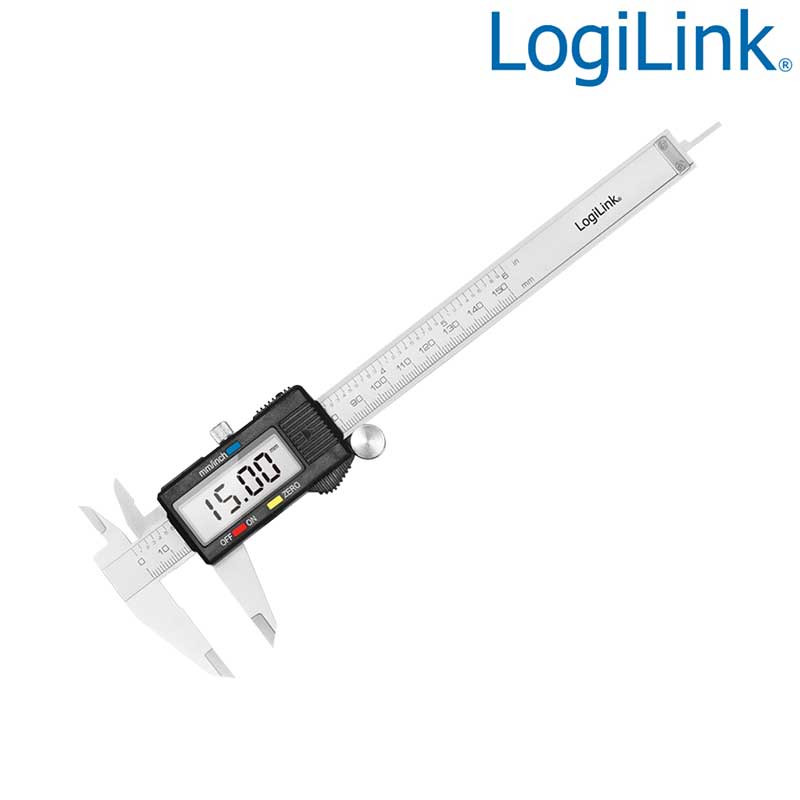 LogiLink  WZ0031 - Calibrador digital con pantalla LCD "Pie de rey""