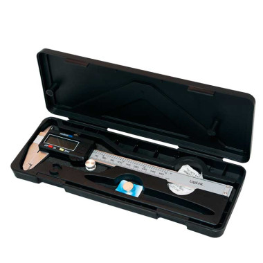 LogiLink  WZ0031 - Calibrador digital con pantalla LCD "Pie de rey""