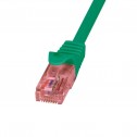 Logilink CQ2015U - Cable de red Cat.6 U/UTP Cobre LSHZ Verde de 0.25m