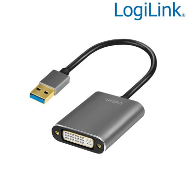 Logilink UA0232 - Conversor USB 3.0 a DVI | Marlex Conexion