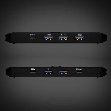 Aten US4324 - Conmutador para puertos USB 3.2 Gen 1 compartidos 2 x 4