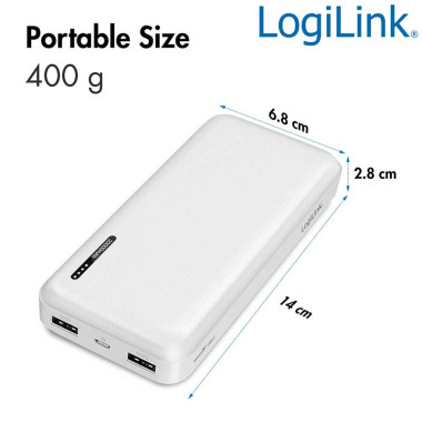 Power bank 20.000 mAh, 2x...