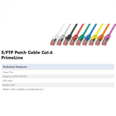  Logilink CQ2052S - Cable de Red RJ45 Cat. 6 S/FTP LSZH de 2m