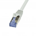 Logilink CQ3022S - Cable de red Cat. 6A 10G S/FTP Cobre LSHZ Gris de 0.5m