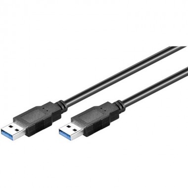 3m Cable USB 3.0 A - A Macho - Macho Negro Logilink CU0040