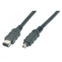 Cable FireWire 400 IEEE 1394A 6 - 4 de 1,8m | Marlex Conexion
