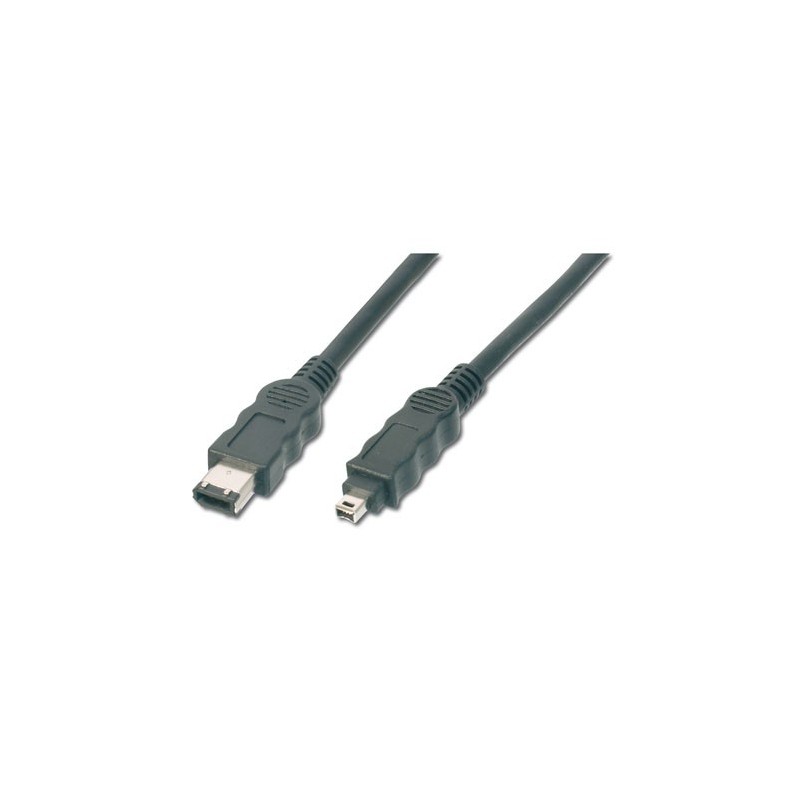 Cable FireWire 400 IEEE 1394A 6 - 4 de 1,8m | Marlex Conexion