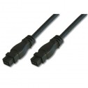  Cable FireWire 800 IEEE 1394B 9 - 9 de 1,8m | Marlex Conexion