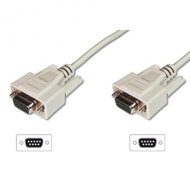 1,8m Cable NULL MODEM DB9H - DB9H | Marlex Conexion