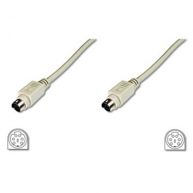 2m Cable Teclado-Raton PS/2 MD6 Macho-MD6 Macho | Marlex Conexion    