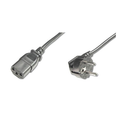 Logilink CP090 - 1,8m Cable de Alimentación CPU-RED Negro | Marlex Conexion
