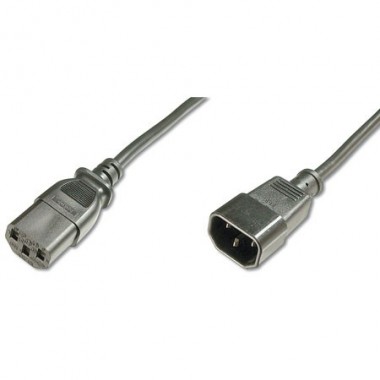 Logilink CP110 - 3m Cable de Alimentación CPU-MONITOR Negro | Marlex Conexion