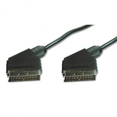 Goobay Cable Euroconector Scart Macho/Macho 5m Negro