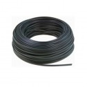 Logilink CM04 - 100m Bobina Cable Telefónico plano 4 hilos Negro 