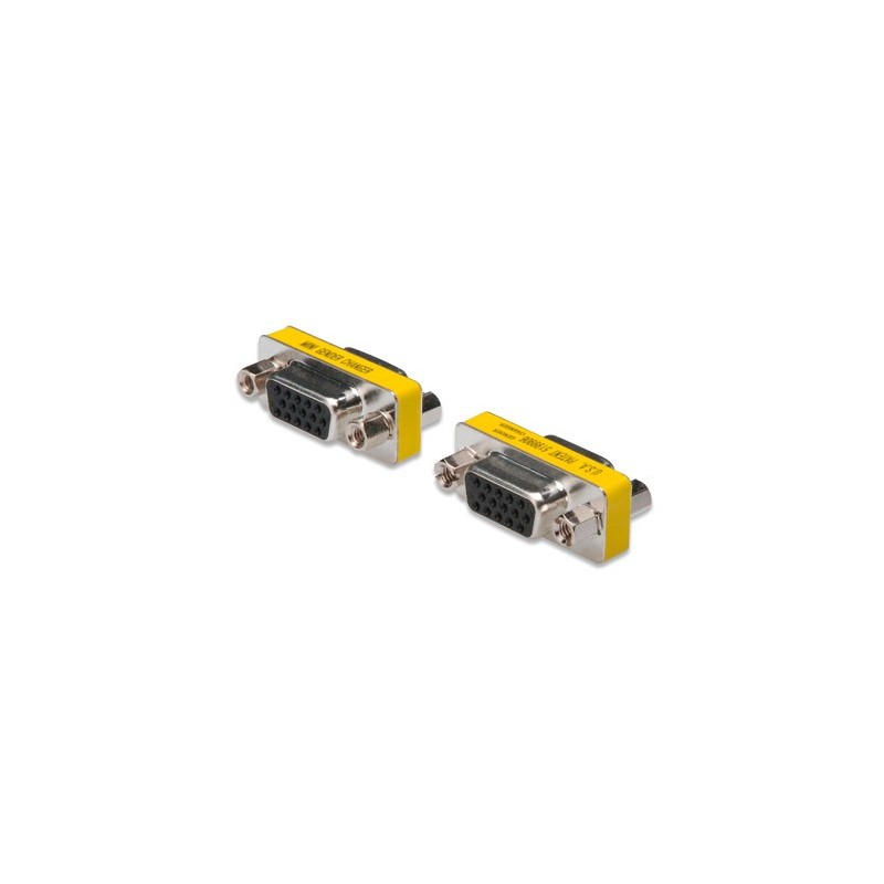 Adaptador de Género VGA HDDB15 Hembra - Hembra | Marlex Conexion