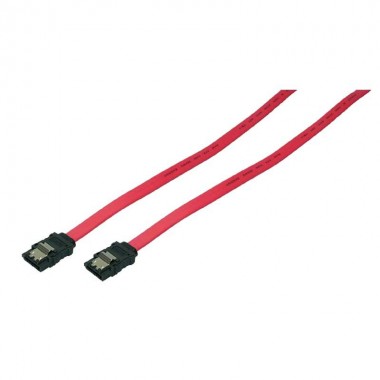 Logilink CS0009 - 0,3m Cable Datos SATA 3  (6Gbs ) con Clip Metálico | Marlex Conexion