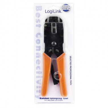 Logilink WZ0003 - Crimpadora Modular RJ10, RJ11, RJ12, DEC, RJ45