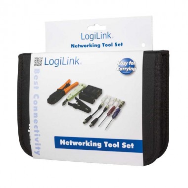 Logilink WZ0030 - Kit de Herramientas para redes Lan Profesional | Marlex Conexion