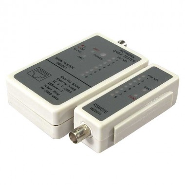Logilink WZ0011 - Tester para RJ11/RJ12/RJ45 & BNC, unidad remota | Marlex Conexion