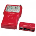 Logilink WZ0014 - Tester para RJ11, RJ12, RJ45, BNC, USB y FireWire | Marlex Conexion