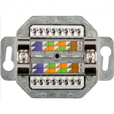 Caja de Superficie/ Empotrar Cat.5e FTP de 2 RJ45 | Marlex Conexion