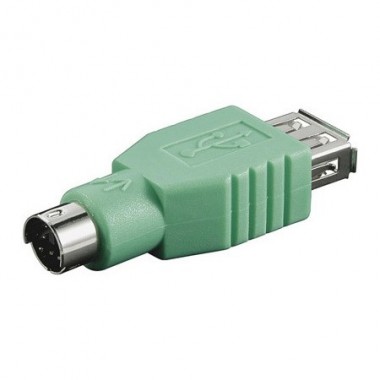 Adaptador USB A Hembra a PS/2 Macho | Marlex Conexion