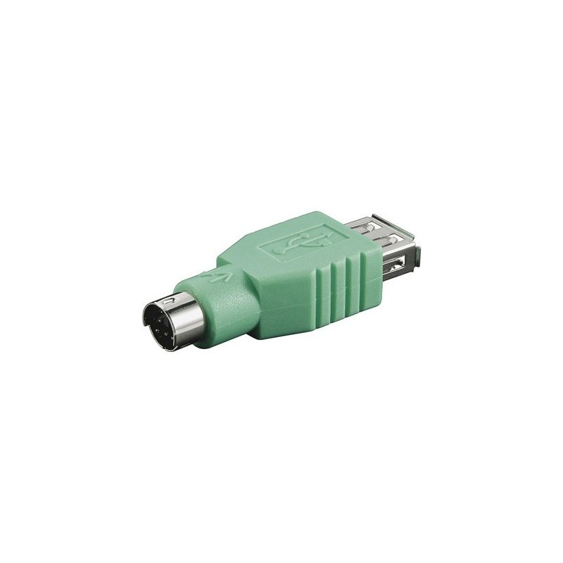 Adaptador USB A Hembra a PS/2 Macho | Marlex Conexion