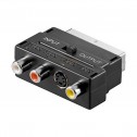 Adaptador de Euroconector a 3 RCA + S-VHS (I/O) | Marlex Conexion 