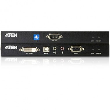 Aten CE600 - Extensor KVM USB DVI con Audio y RS-232