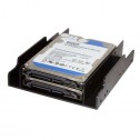 Logilink AD0010 - Soporte para 2 HDD/SSD de 2,5'' en Bahia de 3,5'' | Marlex Conexion