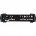 Aten CS1762A - KVM de 2 Puertos USB DVI con Audio y Hub USB 2.0
