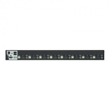 Aten CS1798 - KVM de 8 Puertos USB HDMI con Audio y Hub USB 2.0 para Rack 19''